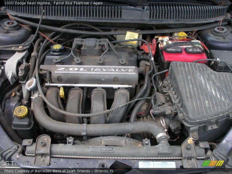 Patriot Blue Pearlcoat / Agate 2000 Dodge Neon Highline