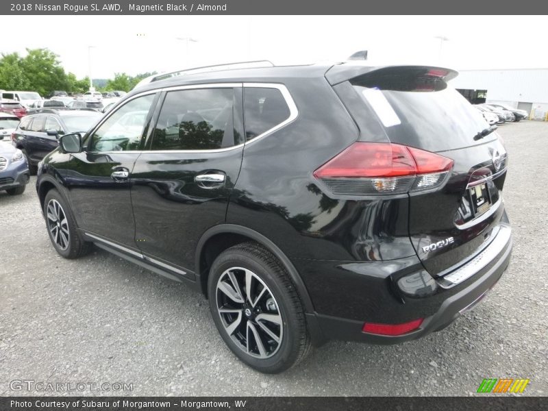 Magnetic Black / Almond 2018 Nissan Rogue SL AWD