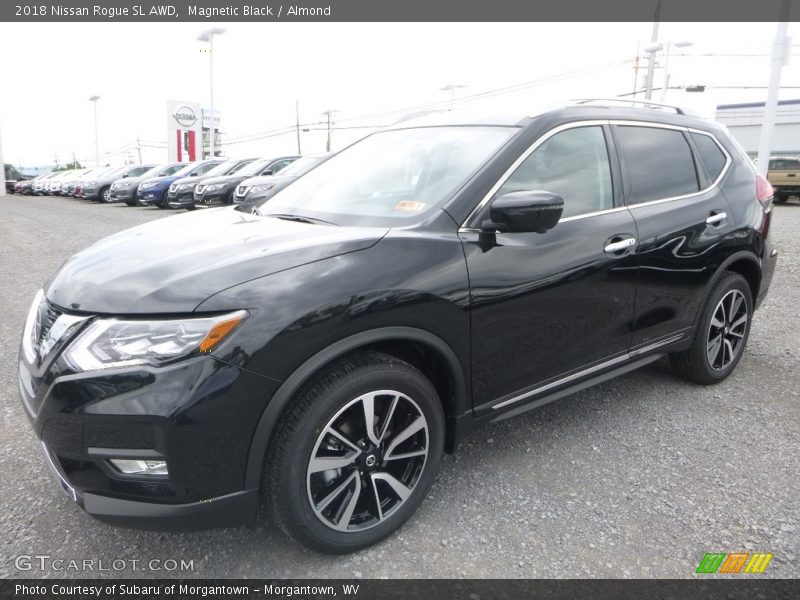 Magnetic Black / Almond 2018 Nissan Rogue SL AWD