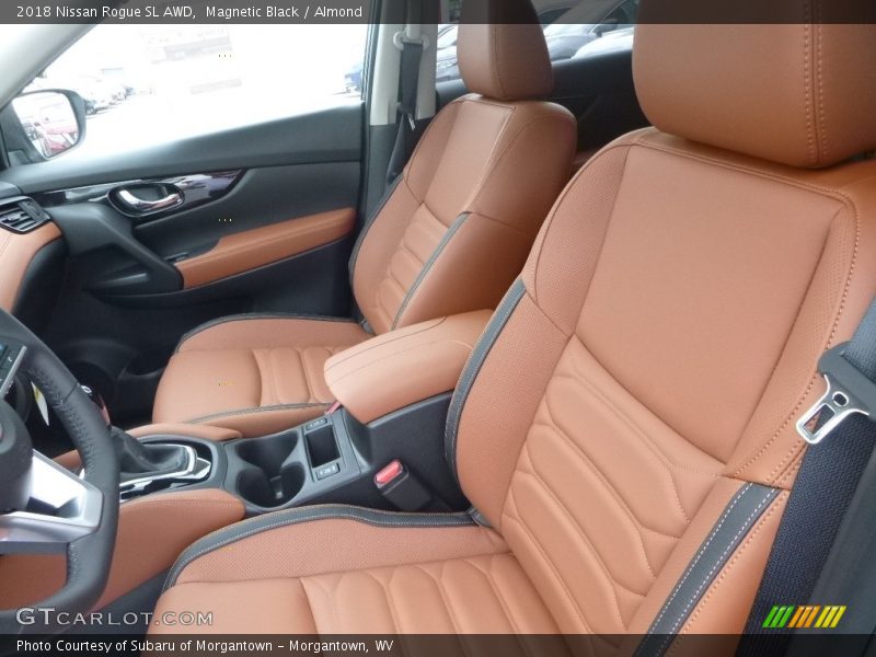 Magnetic Black / Almond 2018 Nissan Rogue SL AWD