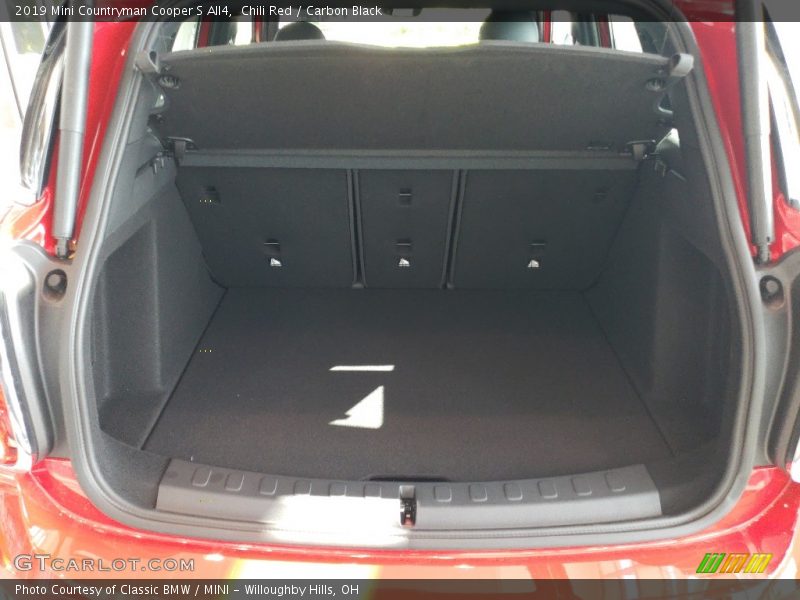 Chili Red / Carbon Black 2019 Mini Countryman Cooper S All4