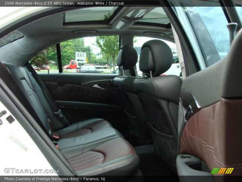 Alabaster White / Charcoal 2006 Mercedes-Benz E 55 AMG Sedan