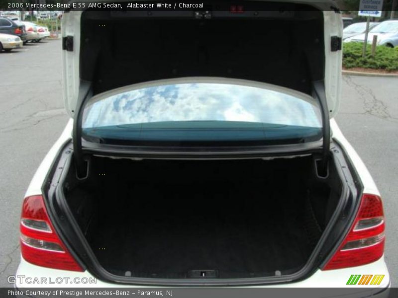 Alabaster White / Charcoal 2006 Mercedes-Benz E 55 AMG Sedan