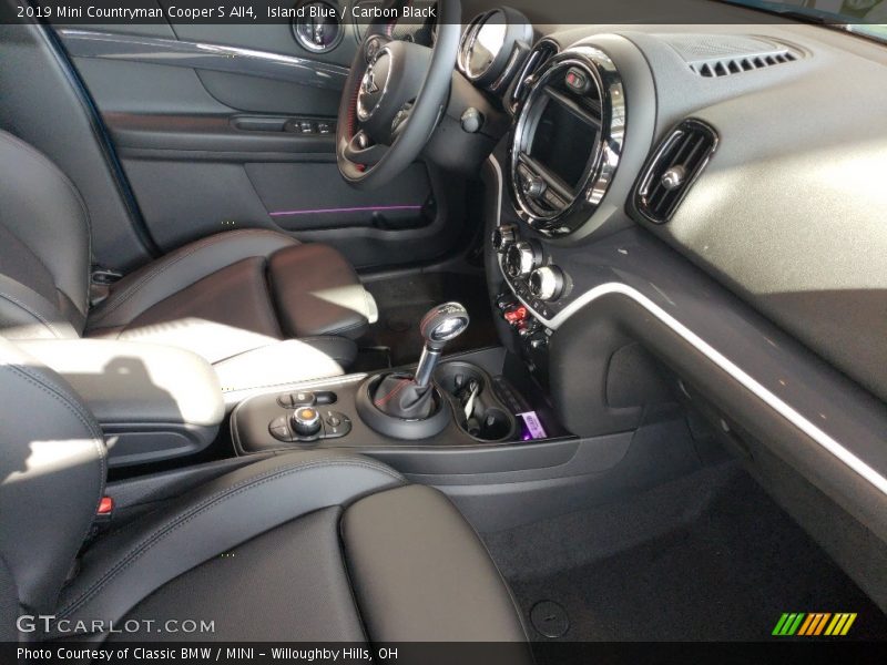 Island Blue / Carbon Black 2019 Mini Countryman Cooper S All4