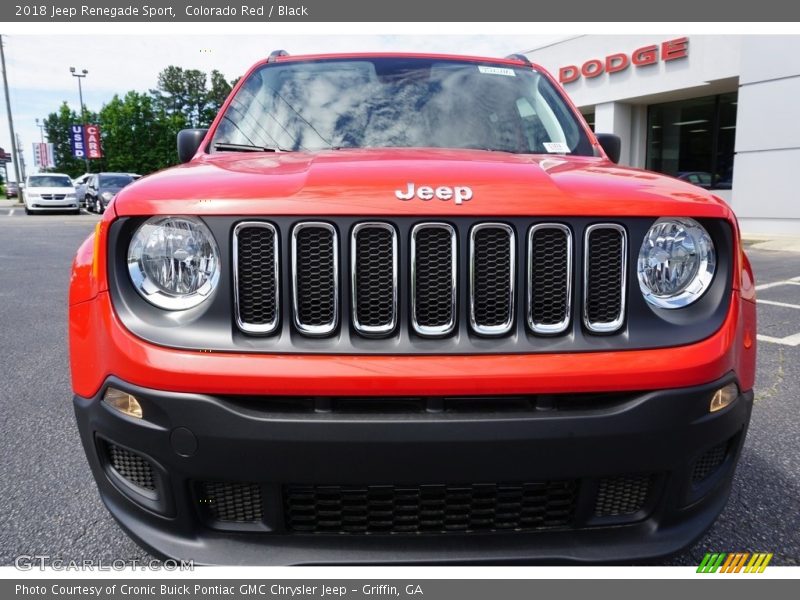 Colorado Red / Black 2018 Jeep Renegade Sport