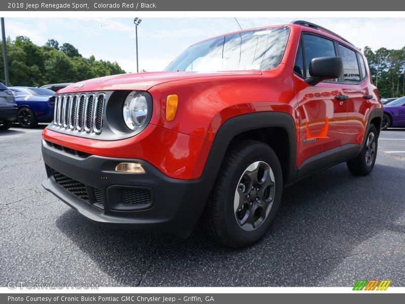 Colorado Red / Black 2018 Jeep Renegade Sport