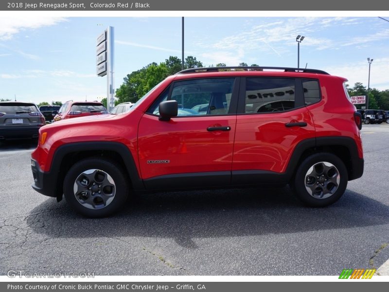 Colorado Red / Black 2018 Jeep Renegade Sport