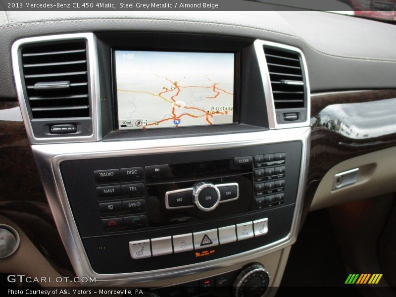 Steel Grey Metallic / Almond Beige 2013 Mercedes-Benz GL 450 4Matic