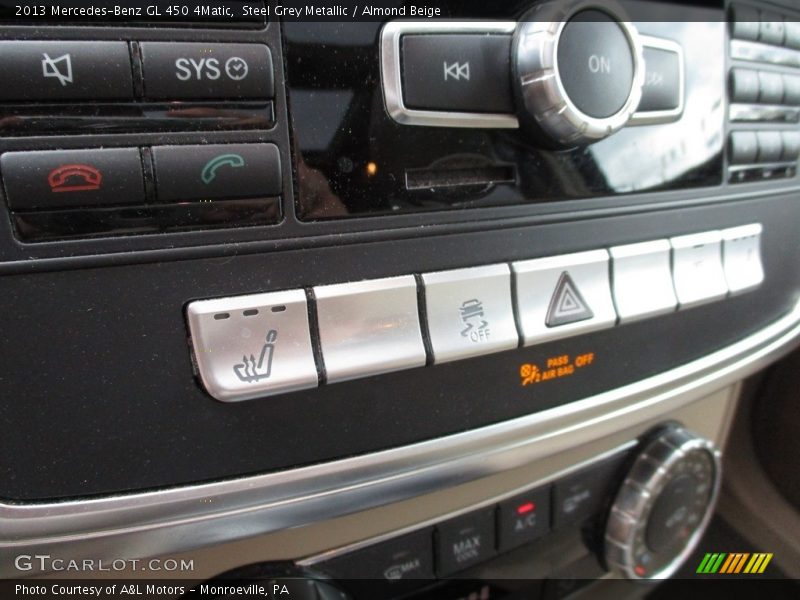 Steel Grey Metallic / Almond Beige 2013 Mercedes-Benz GL 450 4Matic
