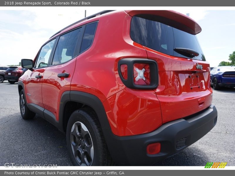 Colorado Red / Black 2018 Jeep Renegade Sport