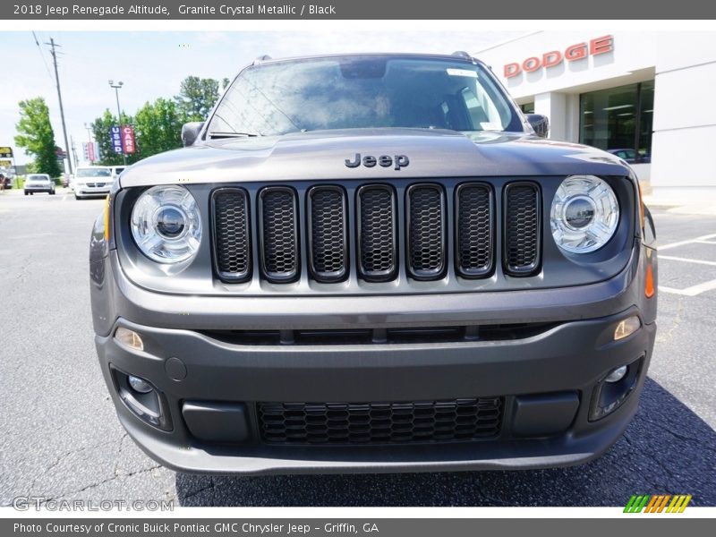 Granite Crystal Metallic / Black 2018 Jeep Renegade Altitude