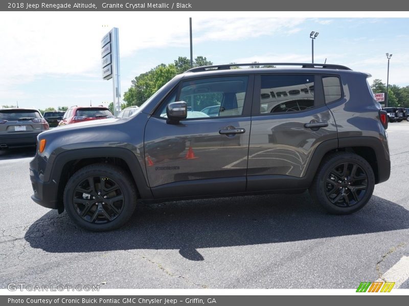 Granite Crystal Metallic / Black 2018 Jeep Renegade Altitude
