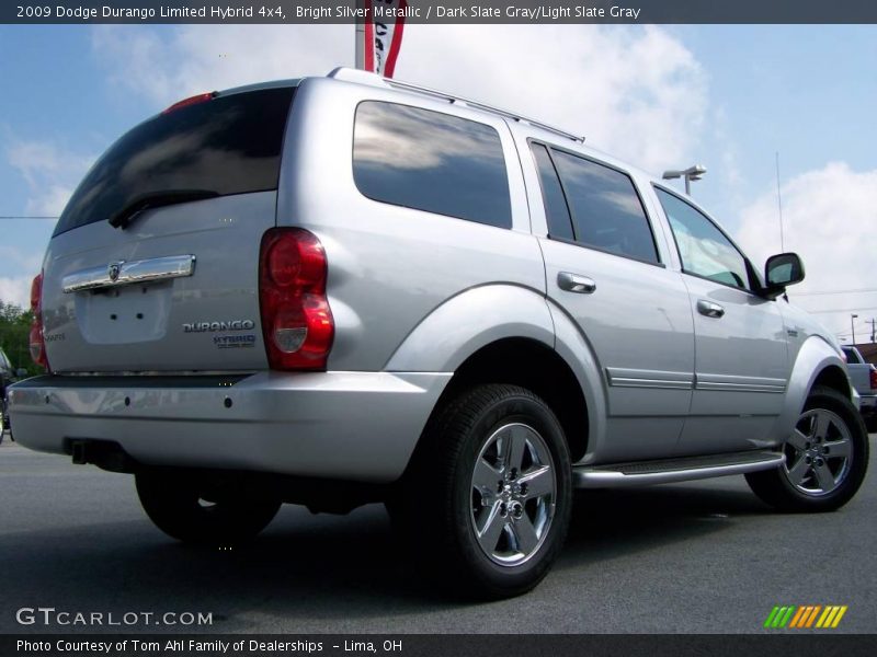 Bright Silver Metallic / Dark Slate Gray/Light Slate Gray 2009 Dodge Durango Limited Hybrid 4x4