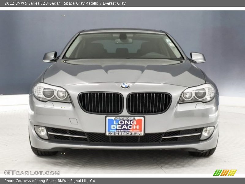 Space Gray Metallic / Everest Gray 2012 BMW 5 Series 528i Sedan