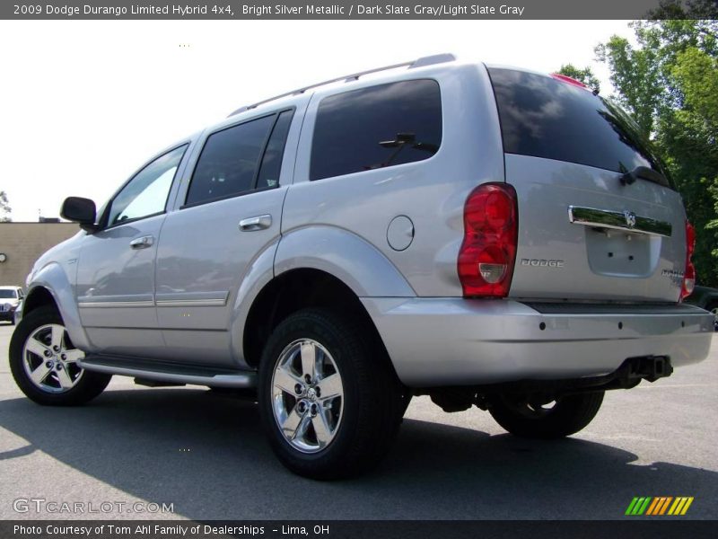 Bright Silver Metallic / Dark Slate Gray/Light Slate Gray 2009 Dodge Durango Limited Hybrid 4x4