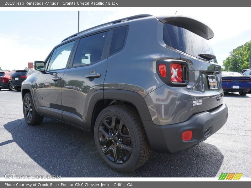 Granite Crystal Metallic / Black 2018 Jeep Renegade Altitude
