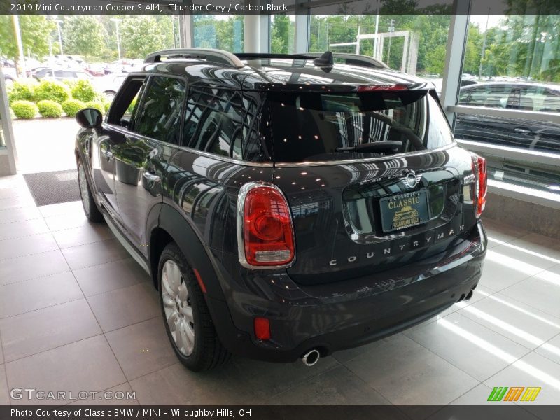 Thunder Grey / Carbon Black 2019 Mini Countryman Cooper S All4