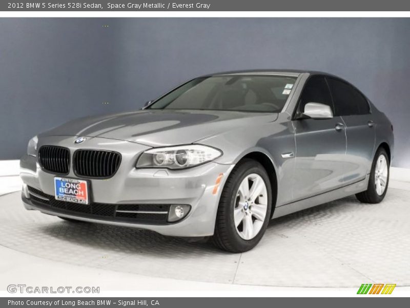 Space Gray Metallic / Everest Gray 2012 BMW 5 Series 528i Sedan