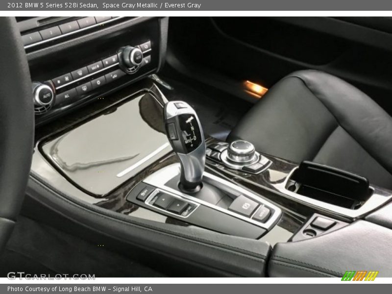Space Gray Metallic / Everest Gray 2012 BMW 5 Series 528i Sedan