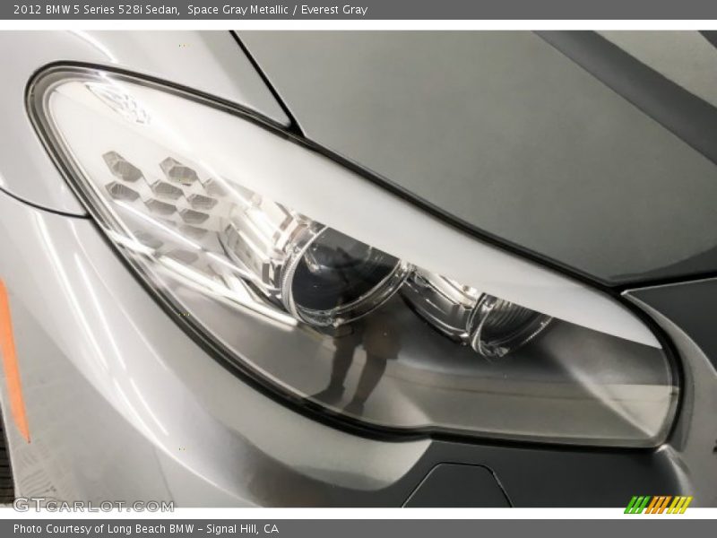 Space Gray Metallic / Everest Gray 2012 BMW 5 Series 528i Sedan