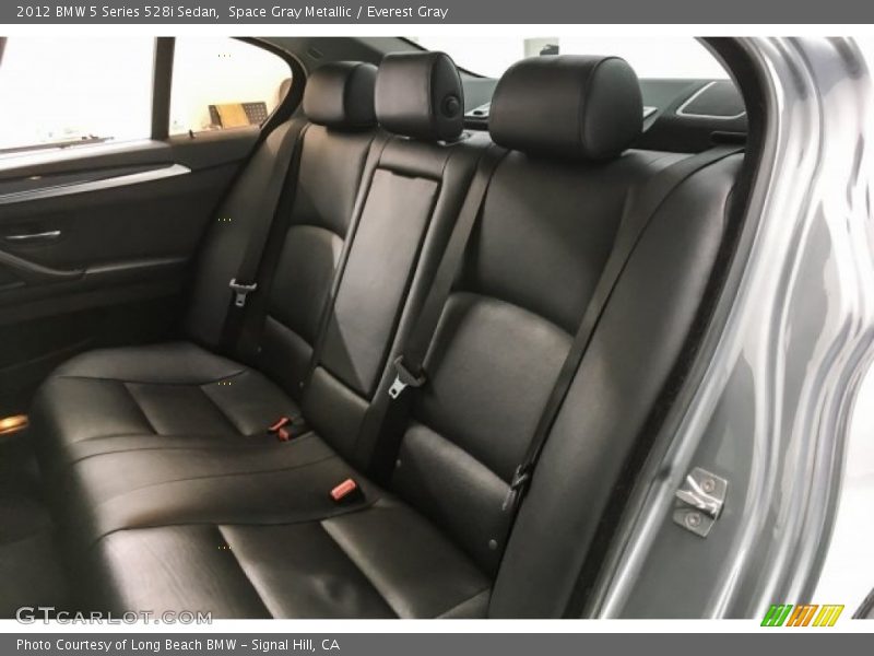 Space Gray Metallic / Everest Gray 2012 BMW 5 Series 528i Sedan