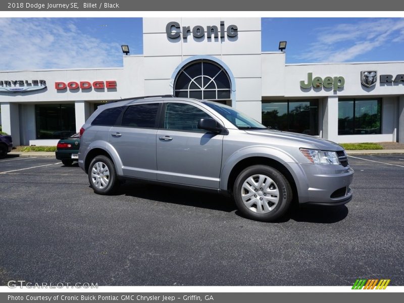 Billet / Black 2018 Dodge Journey SE