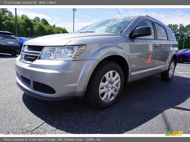 Billet / Black 2018 Dodge Journey SE