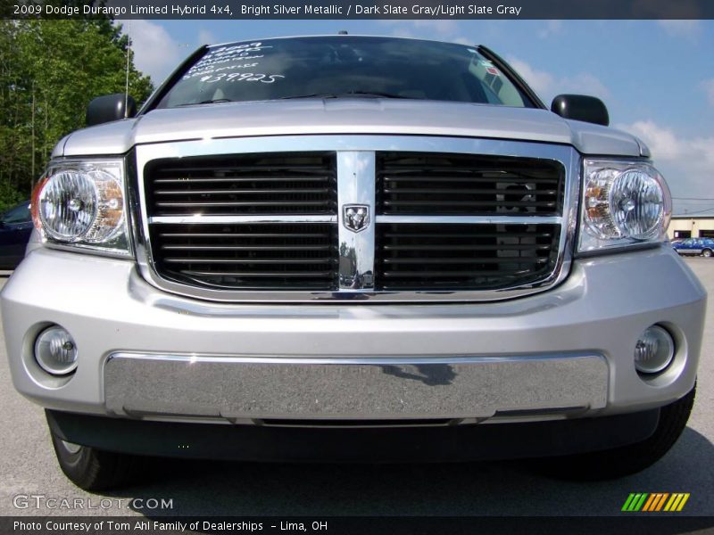 Bright Silver Metallic / Dark Slate Gray/Light Slate Gray 2009 Dodge Durango Limited Hybrid 4x4