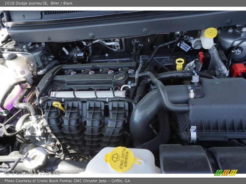Billet / Black 2018 Dodge Journey SE