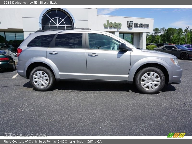 Billet / Black 2018 Dodge Journey SE