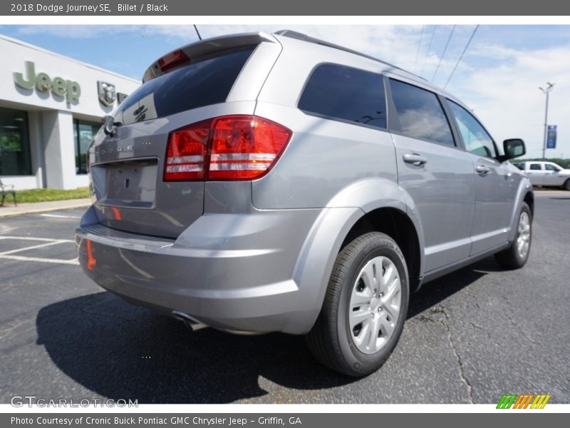 Billet / Black 2018 Dodge Journey SE