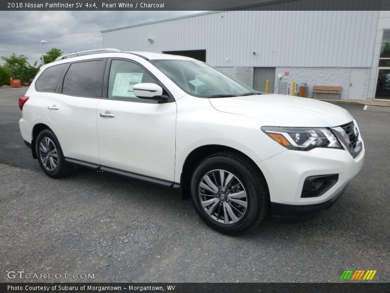 Pearl White / Charcoal 2018 Nissan Pathfinder SV 4x4