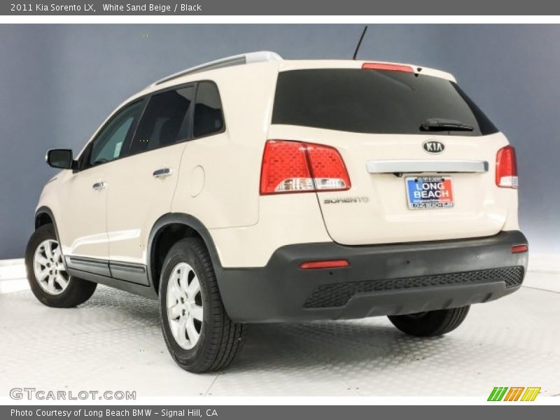 White Sand Beige / Black 2011 Kia Sorento LX