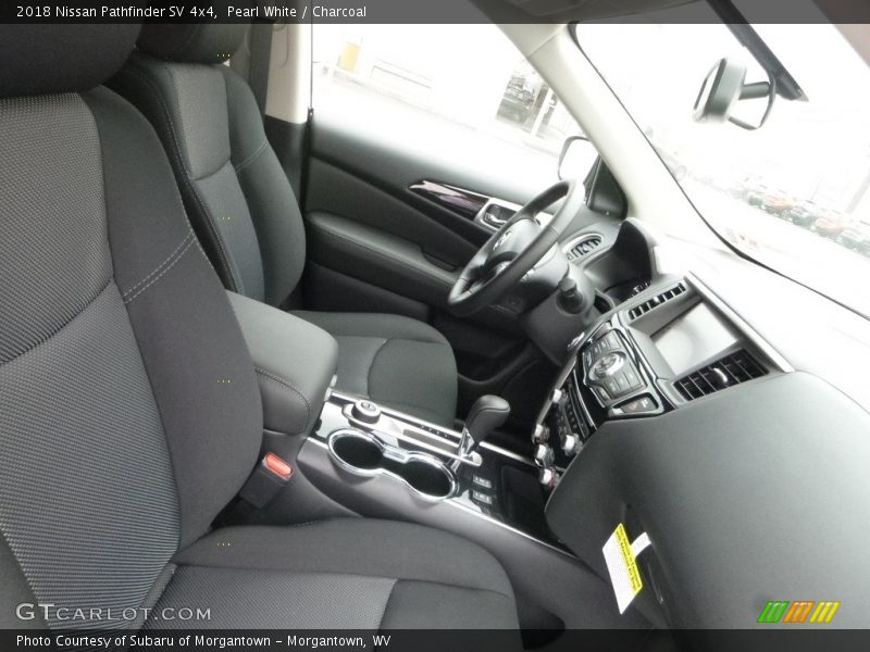 Pearl White / Charcoal 2018 Nissan Pathfinder SV 4x4