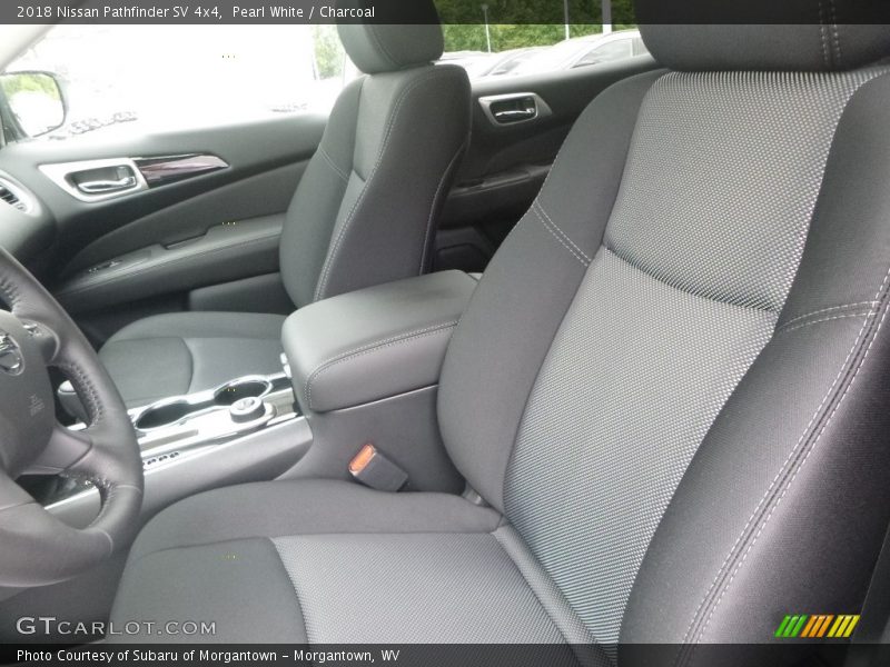 Pearl White / Charcoal 2018 Nissan Pathfinder SV 4x4
