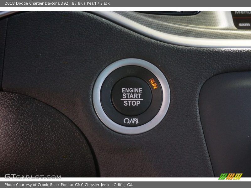 B5 Blue Pearl / Black 2018 Dodge Charger Daytona 392