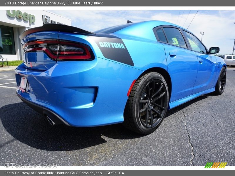 B5 Blue Pearl / Black 2018 Dodge Charger Daytona 392