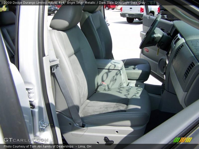Bright Silver Metallic / Dark Slate Gray/Light Slate Gray 2009 Dodge Durango Limited Hybrid 4x4