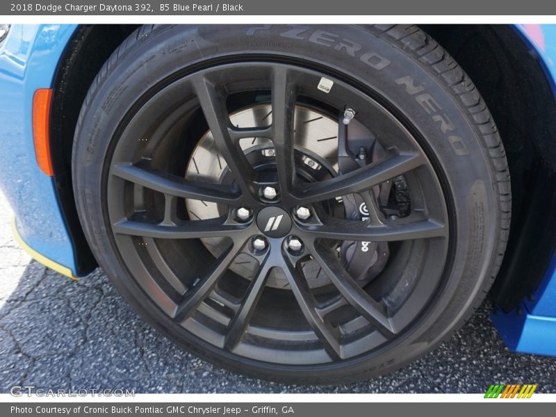 B5 Blue Pearl / Black 2018 Dodge Charger Daytona 392
