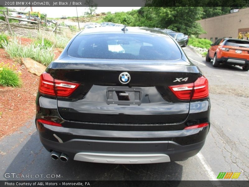 Jet Black / Black 2018 BMW X4 xDrive28i