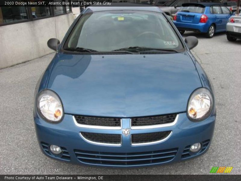 Atlantic Blue Pearl / Dark Slate Gray 2003 Dodge Neon SXT