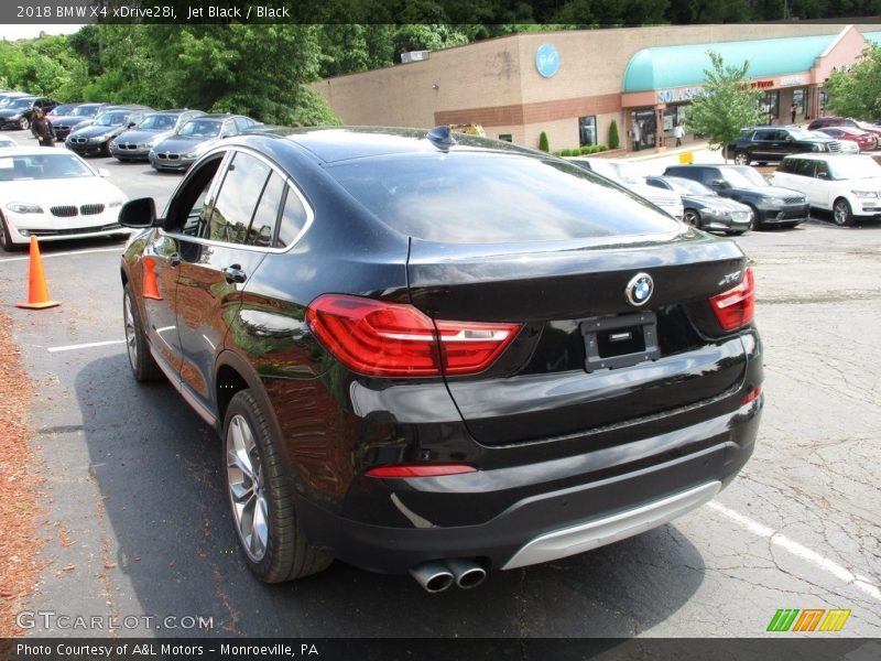 Jet Black / Black 2018 BMW X4 xDrive28i
