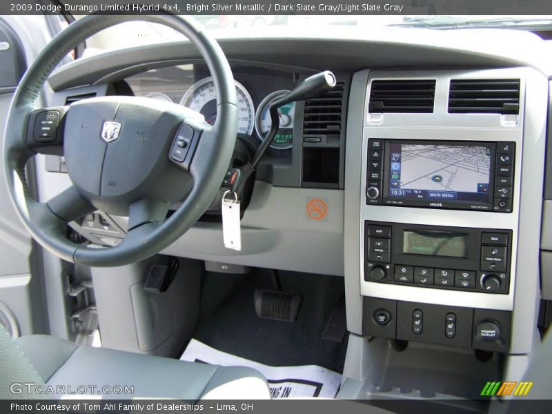 Bright Silver Metallic / Dark Slate Gray/Light Slate Gray 2009 Dodge Durango Limited Hybrid 4x4