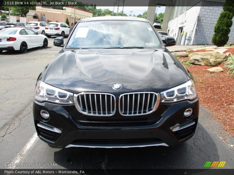 Jet Black / Black 2018 BMW X4 xDrive28i