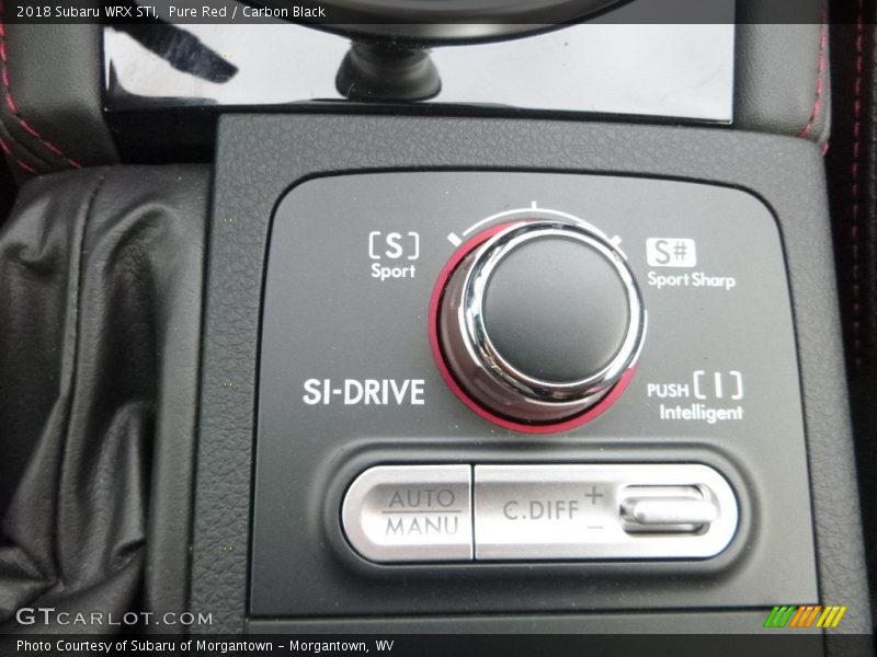 Controls of 2018 WRX STI