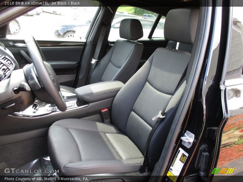 Jet Black / Black 2018 BMW X4 xDrive28i