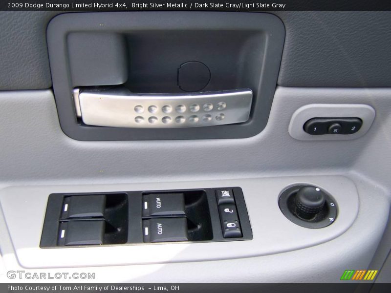 Bright Silver Metallic / Dark Slate Gray/Light Slate Gray 2009 Dodge Durango Limited Hybrid 4x4