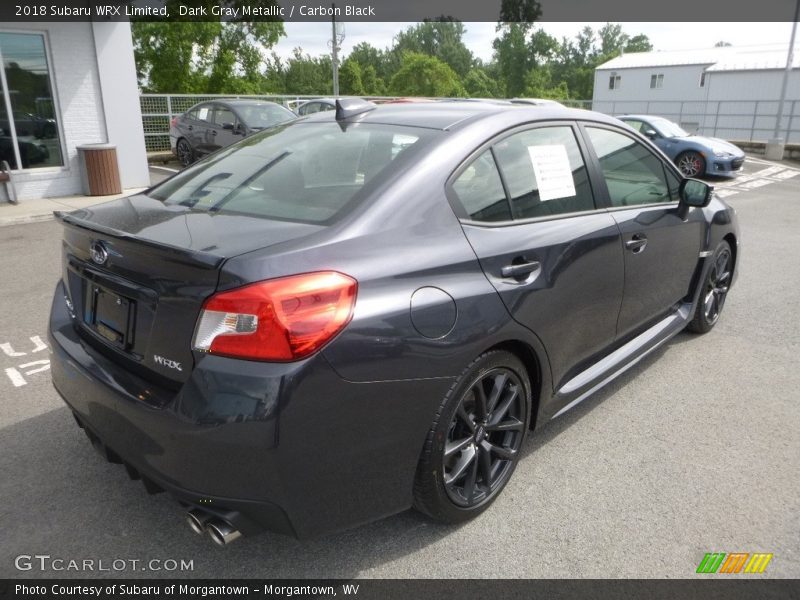 Dark Gray Metallic / Carbon Black 2018 Subaru WRX Limited