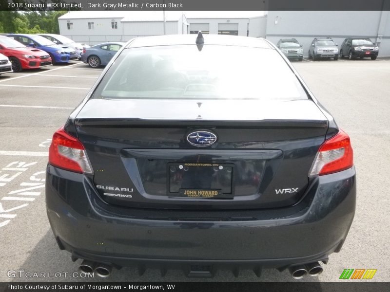 Dark Gray Metallic / Carbon Black 2018 Subaru WRX Limited