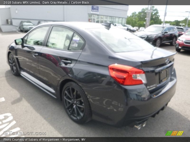 Dark Gray Metallic / Carbon Black 2018 Subaru WRX Limited